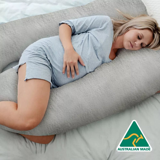 Pregnancy Pillow – Full Body Maternity & Nursing Support Aussie Vital Supplies