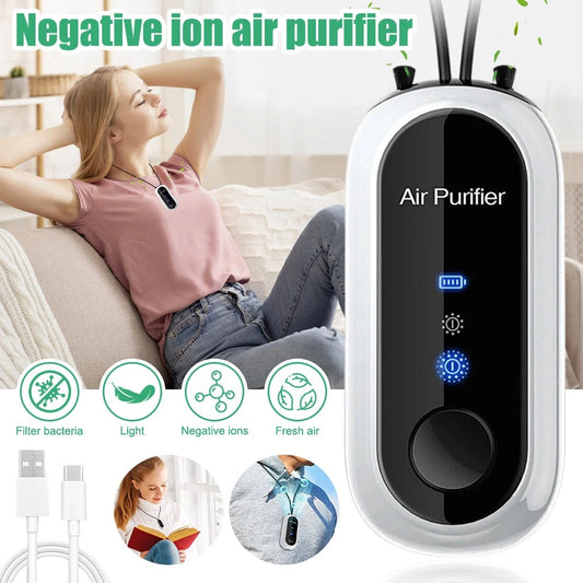 Mini Air Purifier for Car, Office & Travel – Negative Ion Cleaner Aussie Vital Supplies