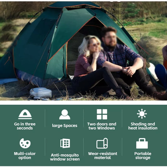 Automatic Pop-Up Camping Tent Aussie Vital Supplies