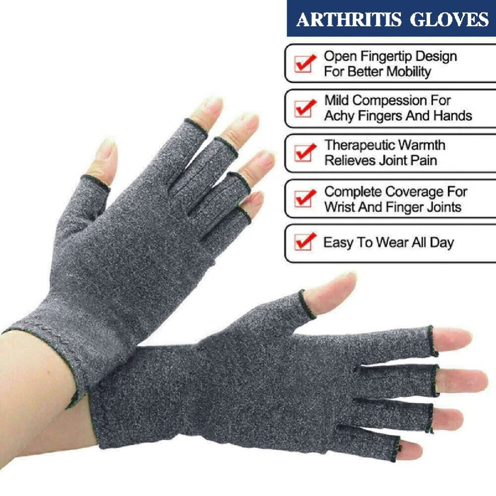 Arthritis Compression Gloves – Hand & Joint Pain Relief Support Aussie Vital Supplies