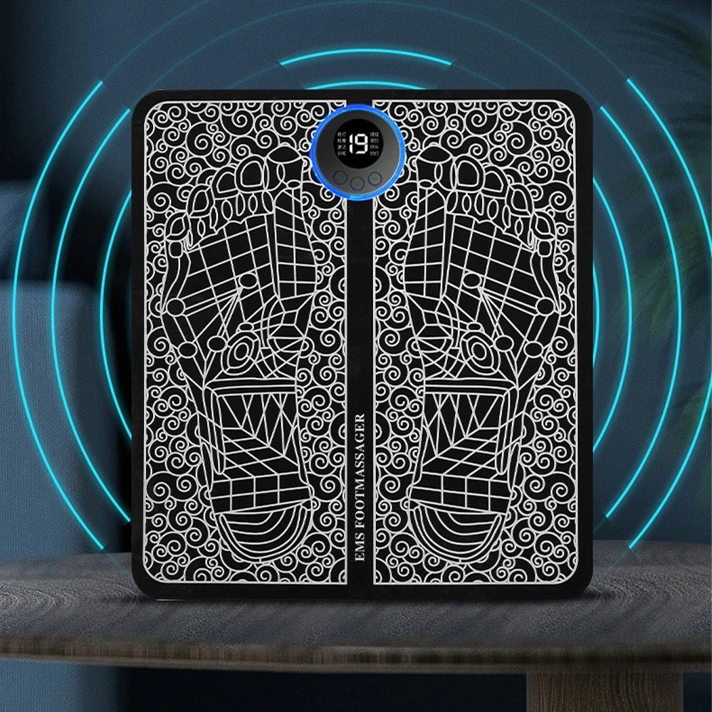 EMS Foot Massager Pad – Electric Muscle Stimulator for Foot & Leg Relaxation - 50% OFF While Stocks Last