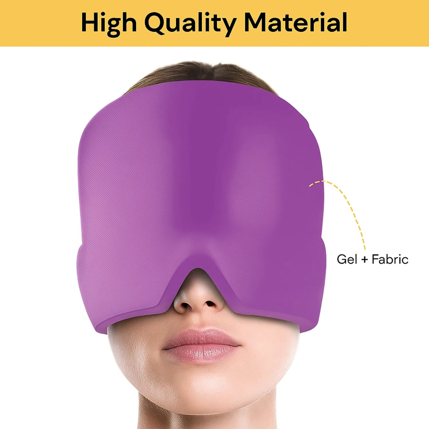 Headache Relief Ice Cap – Hot & Cold Compression Migraine Hat - 50% OFF Flash Sale