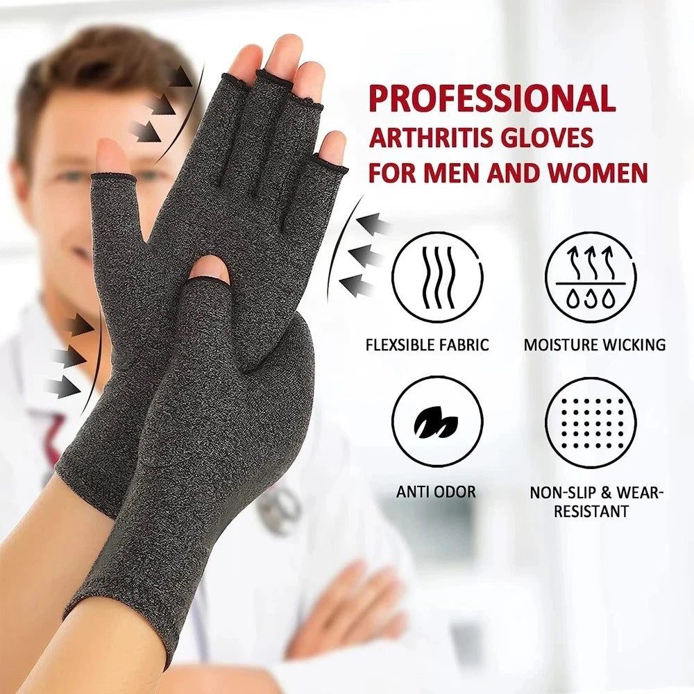 Arthritis Compression Gloves – Hand & Joint Pain Relief Support Aussie Vital Supplies