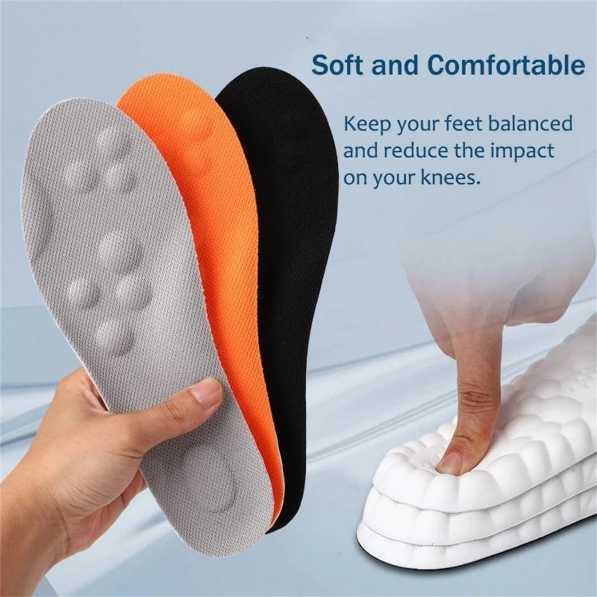 Memory Foam Arch Support Insoles for Men & Women Aussie Vital Supplies