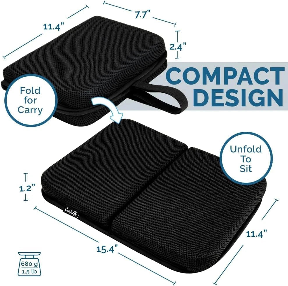 Gel Seat Cushion – Portable Travel & Foldable Aussie Vital Supplies