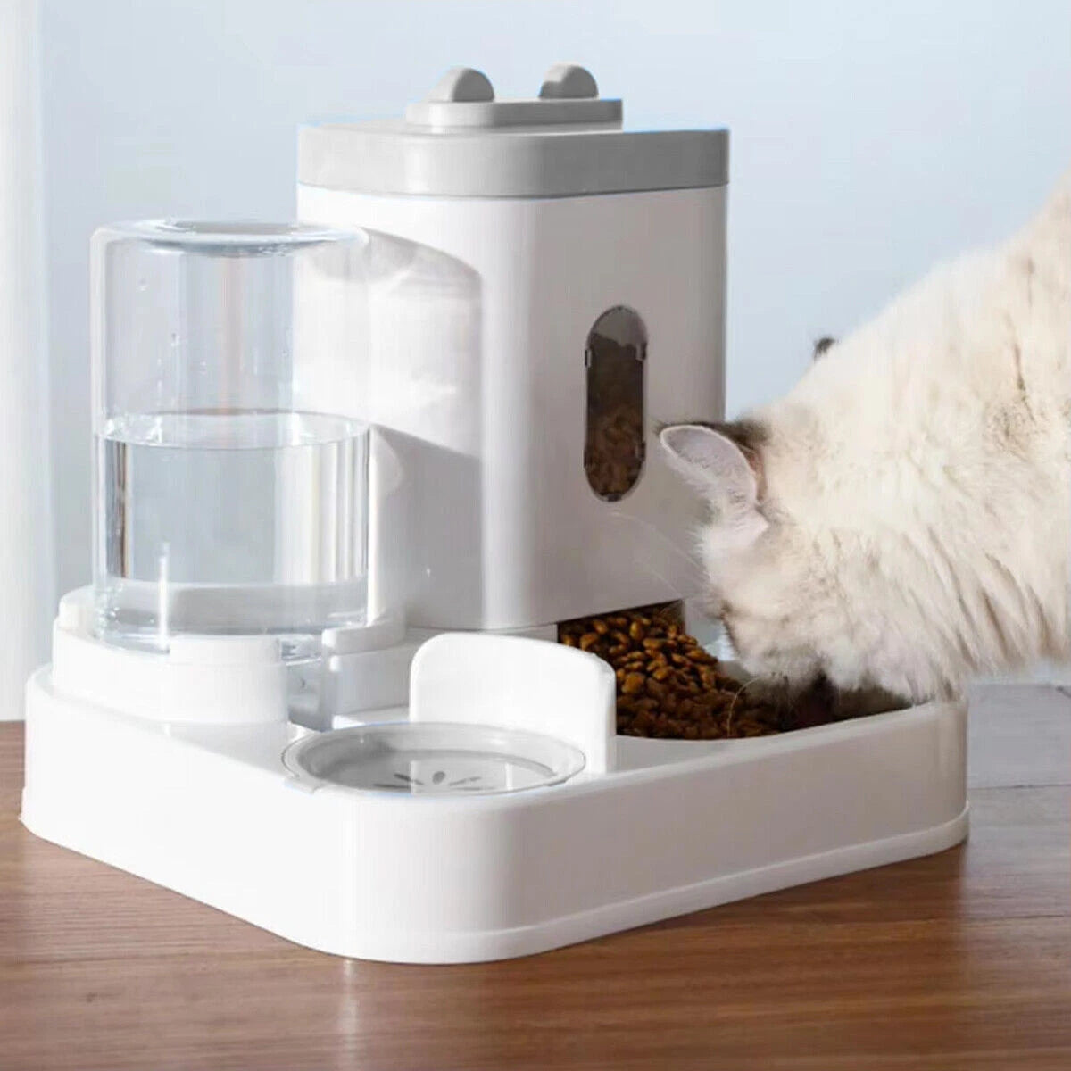 2-in-1 Dog & Cat Feeder Station