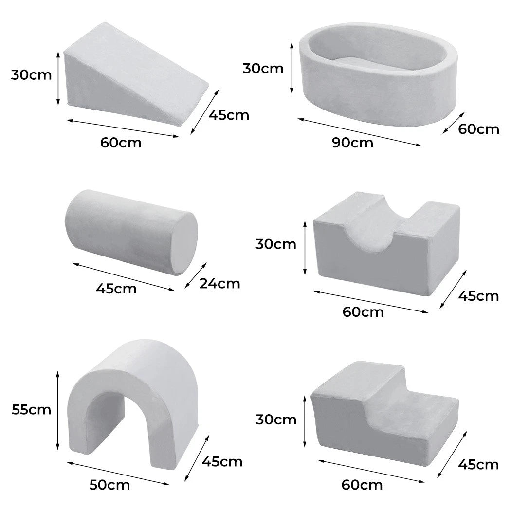 Soft Play Foam Blocks Set – Indoor Climbing & Learning Toy