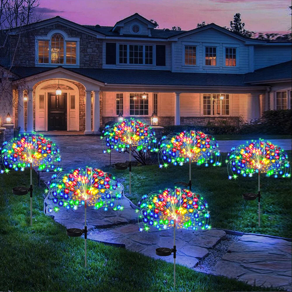 Solar Firework Light – 150 LED Outdoor Waterproof Fairy Lights Aussie Vital Supplies