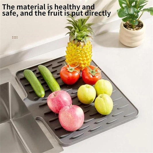 Silicone Drying Mat – Heat-Resistant & Space-Saving Kitchen Essential Aussie Vital Supplies