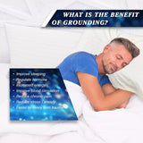 Grounding Pillowcase – 95% Organic Cotton & Silver Fiber for Natural Wellness