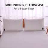 Grounding Pillowcase – 95% Organic Cotton & Silver Fiber for Natural Wellness