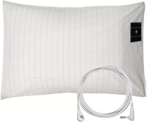 Grounding Pillowcase – 95% Organic Cotton & Silver Fiber for Natural Wellness