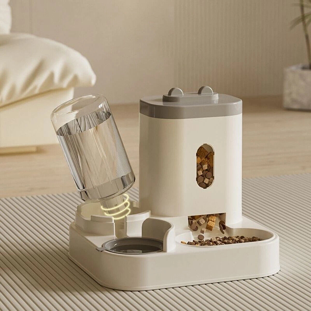 2-in-1 Dog & Cat Feeder Station