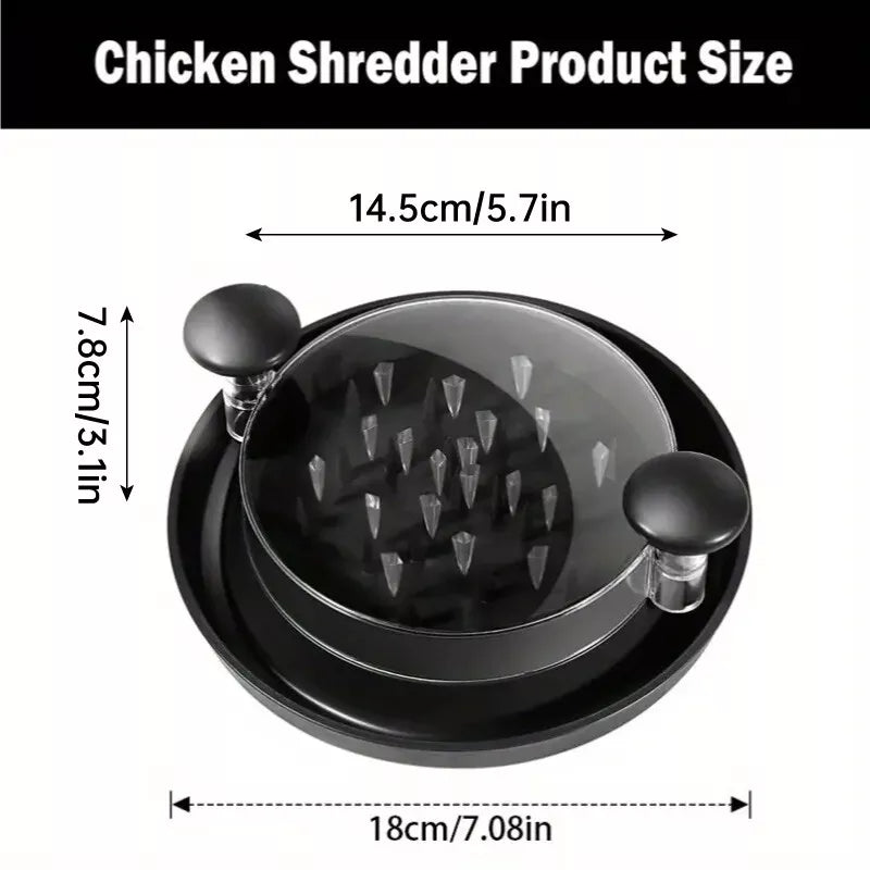 Handheld Chicken Shredder with Twist Mechanism Aussie Vital Supplies