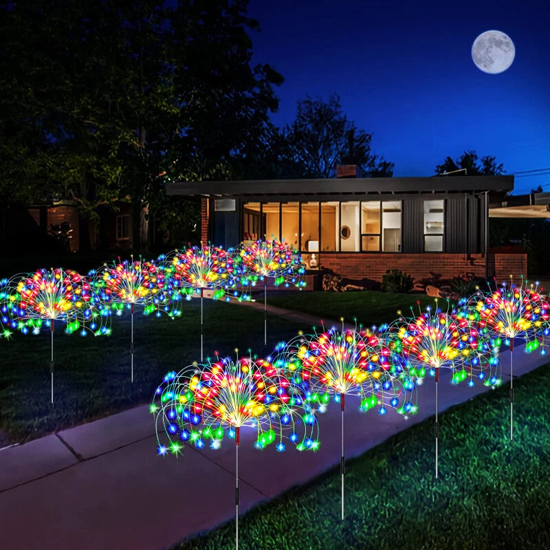 Solar Firework Light – 150 LED Outdoor Waterproof Fairy Lights Aussie Vital Supplies