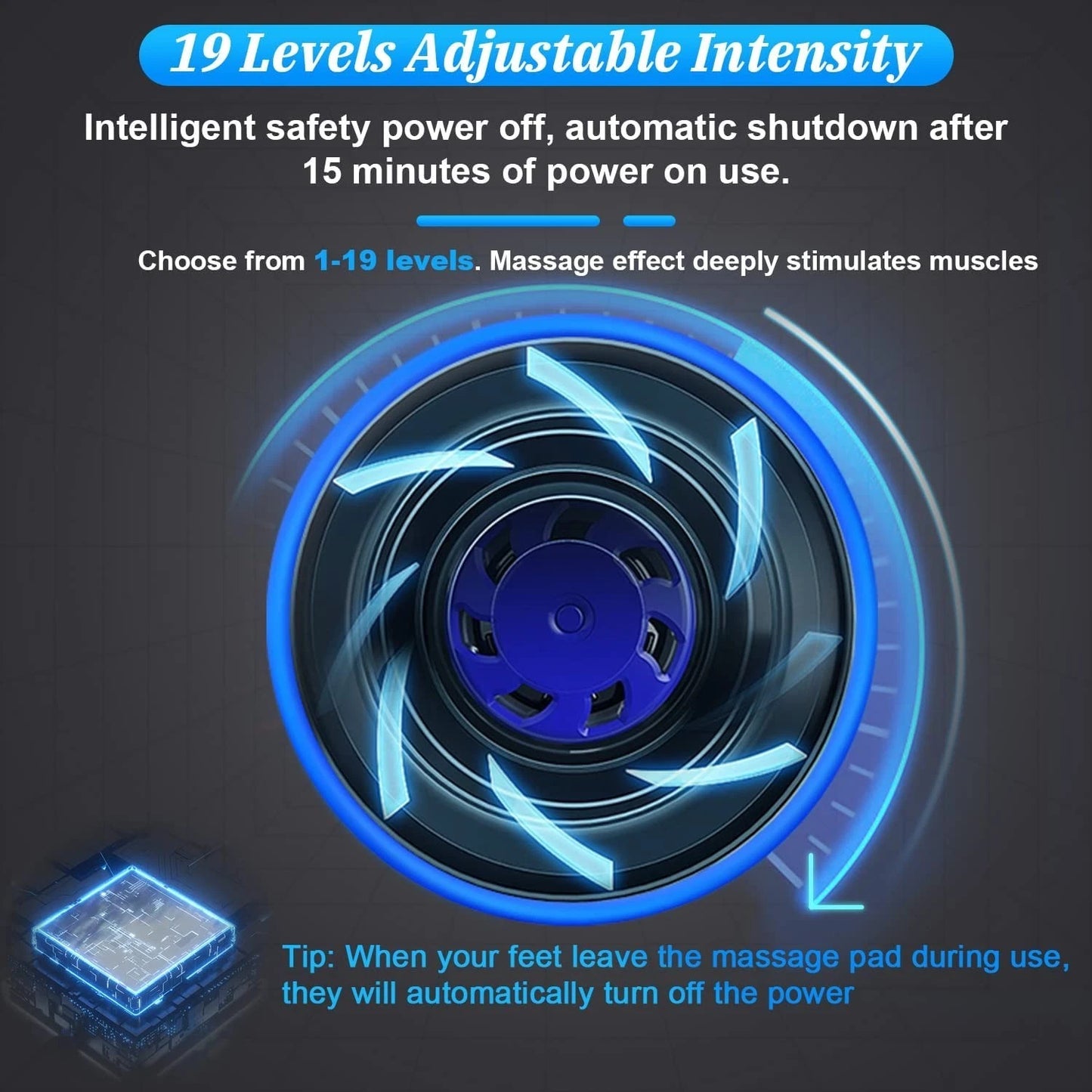 EMS Foot Massager Pad – Electric Muscle Stimulator for Foot & Leg Relaxation - 50% OFF While Stocks Last