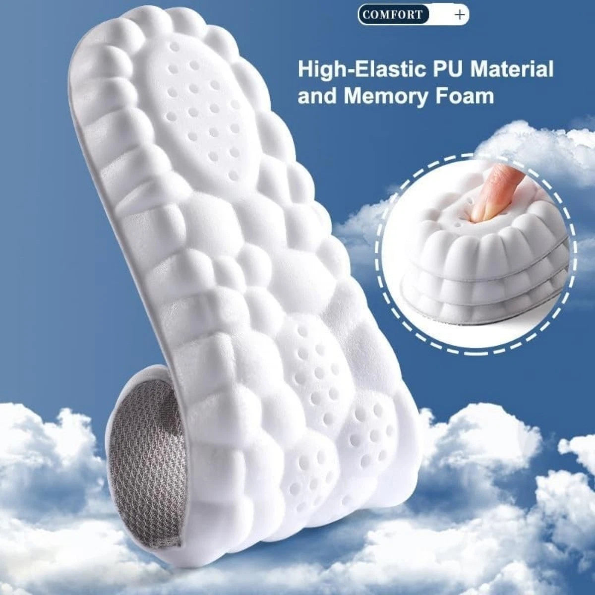 Memory Foam Arch Support Insoles for Men & Women Aussie Vital Supplies