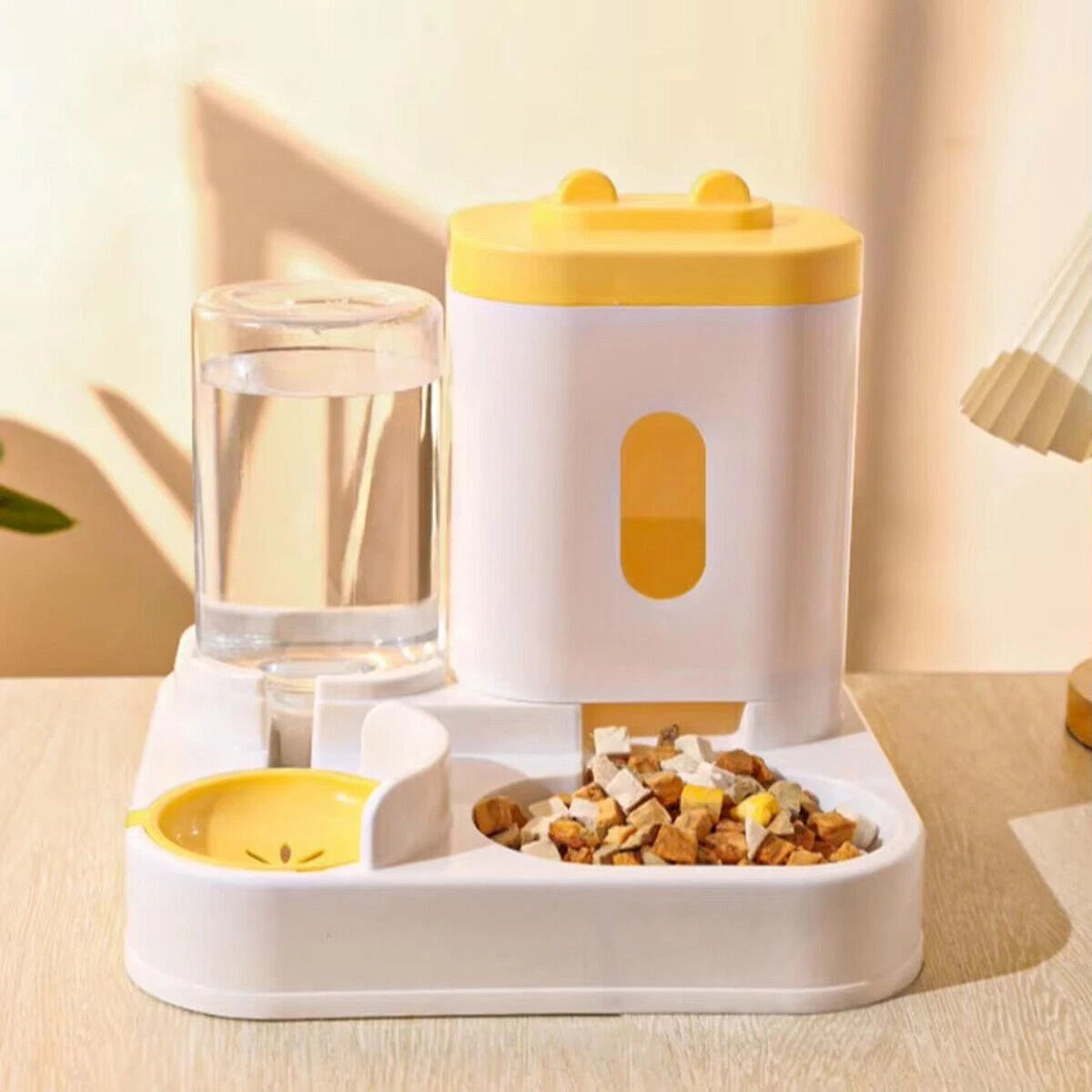 2-in-1 Dog & Cat Feeder Station