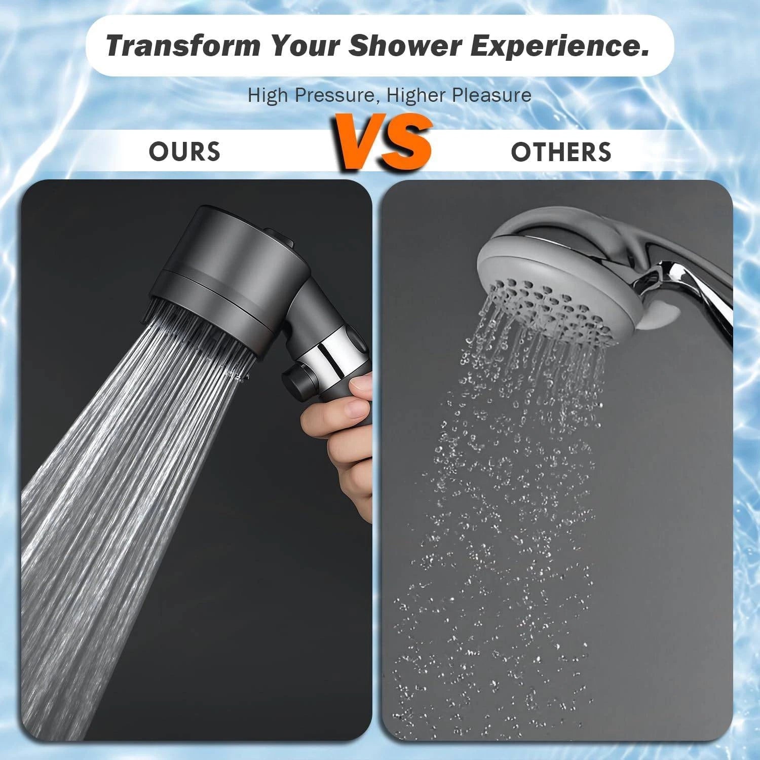 Transform Your Shower Into a High-Pressure Spa Experience with Filtered Shower Head - 50% OFF Today Only! Aussie Vital Supplies