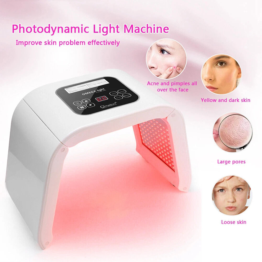 LED Light Therapy Machine – Professional Facial Skin Rejuvenation Device