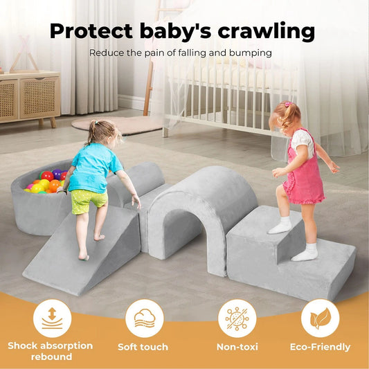 Soft Play Foam Blocks Set – Indoor Climbing & Learning Toy