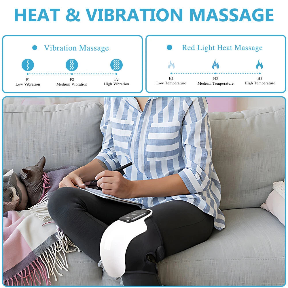Smart Heated Compression Knee Massager Aussie Vital Supplies