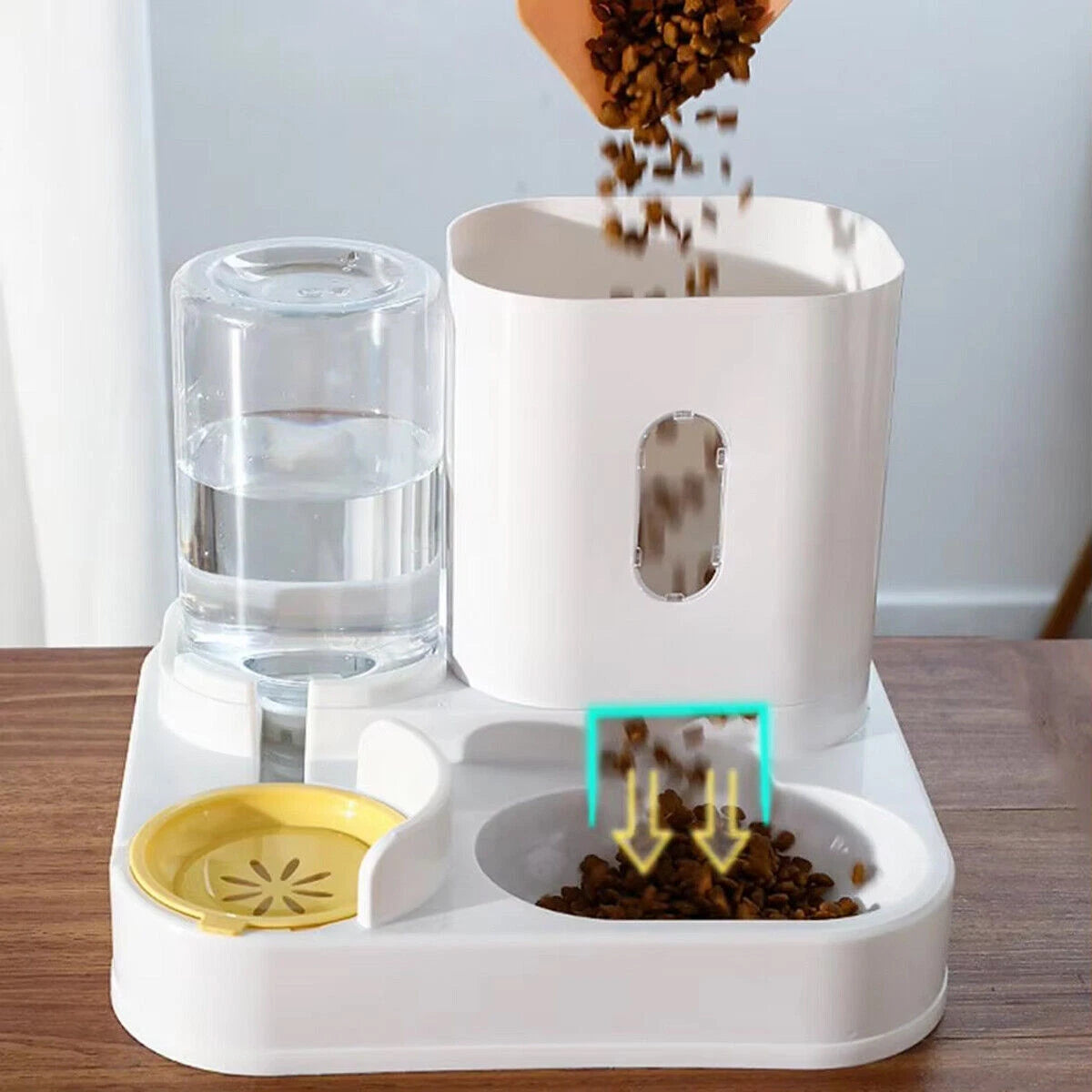 2-in-1 Dog & Cat Feeder Station