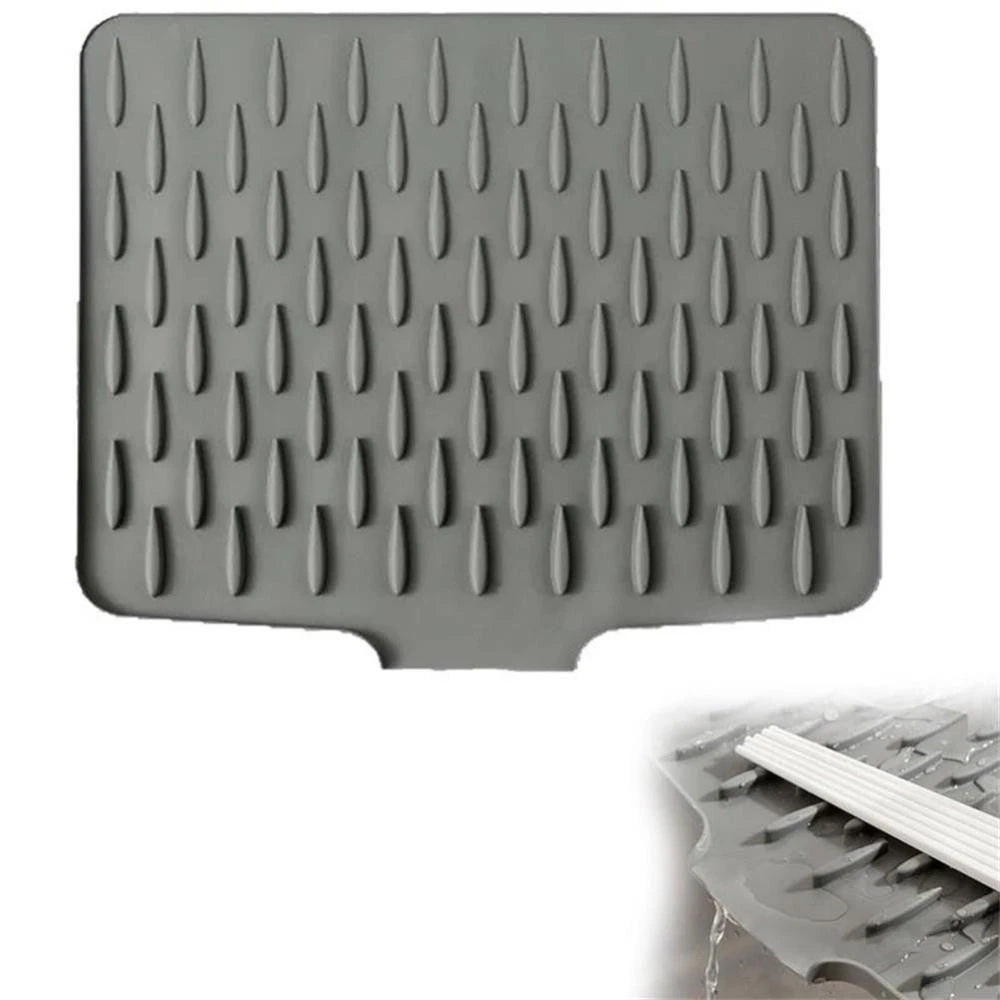Pvc Drying Mat Silicone Drying Mat–Heat-Resistant & Space-Saving Essential – Aussie ...
