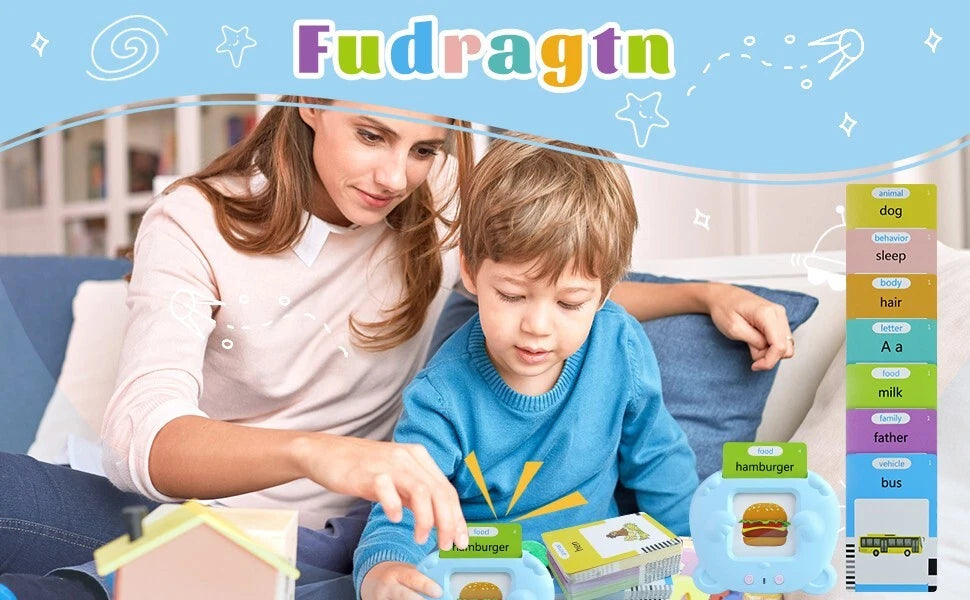 Talking Baby Flash Cards – Educational Learning Cards for Toddlers & Kids