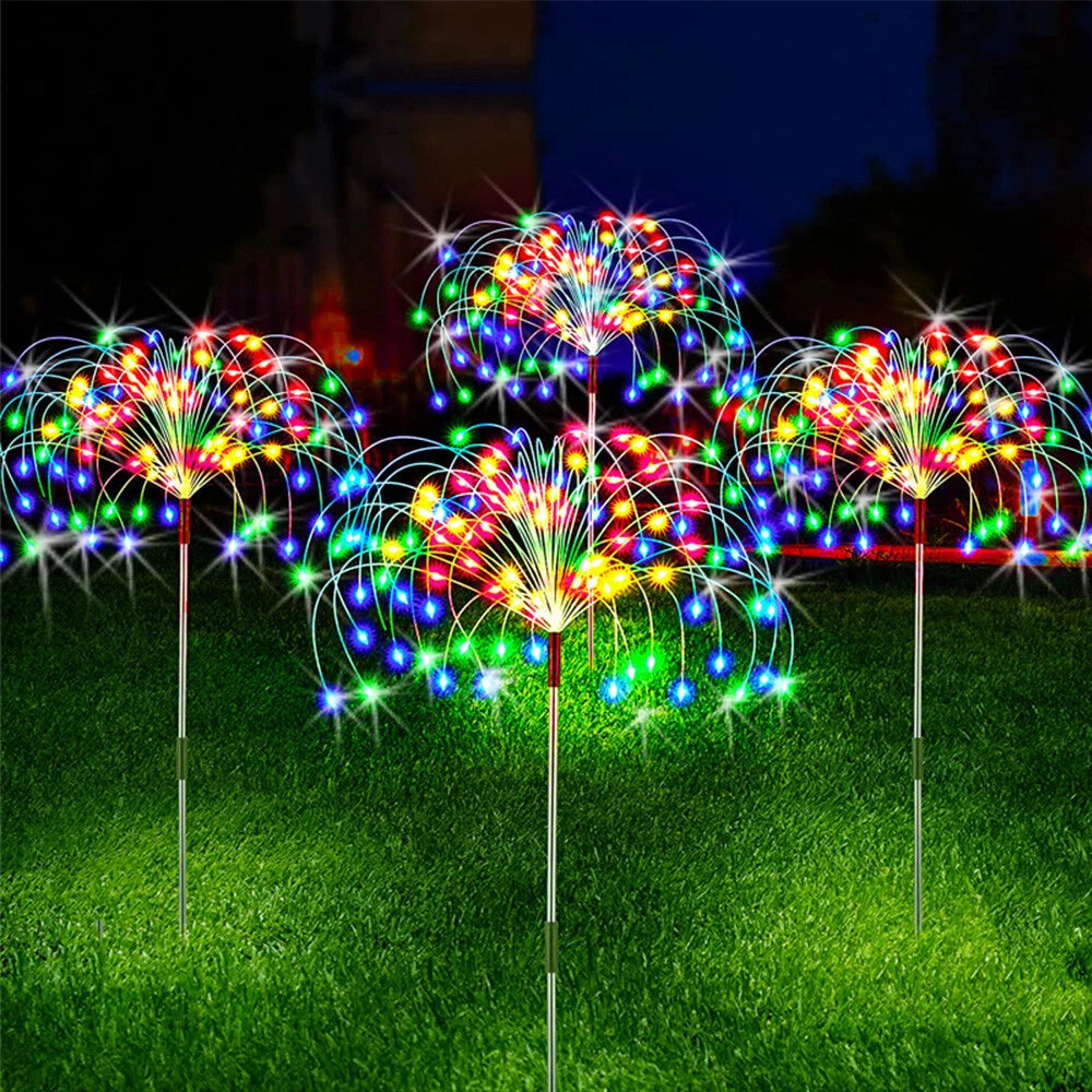 Solar Firework Light – 150 LED Outdoor Waterproof Fairy Lights Aussie Vital Supplies