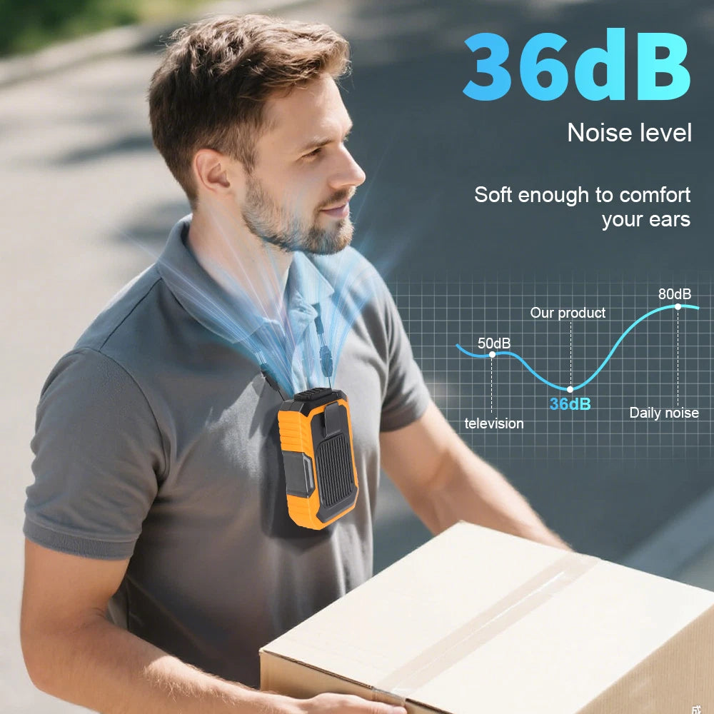 Portable Waist Fan – Hands-Free Clip-On Belt Cooling Fan Aussie Vital Supplies