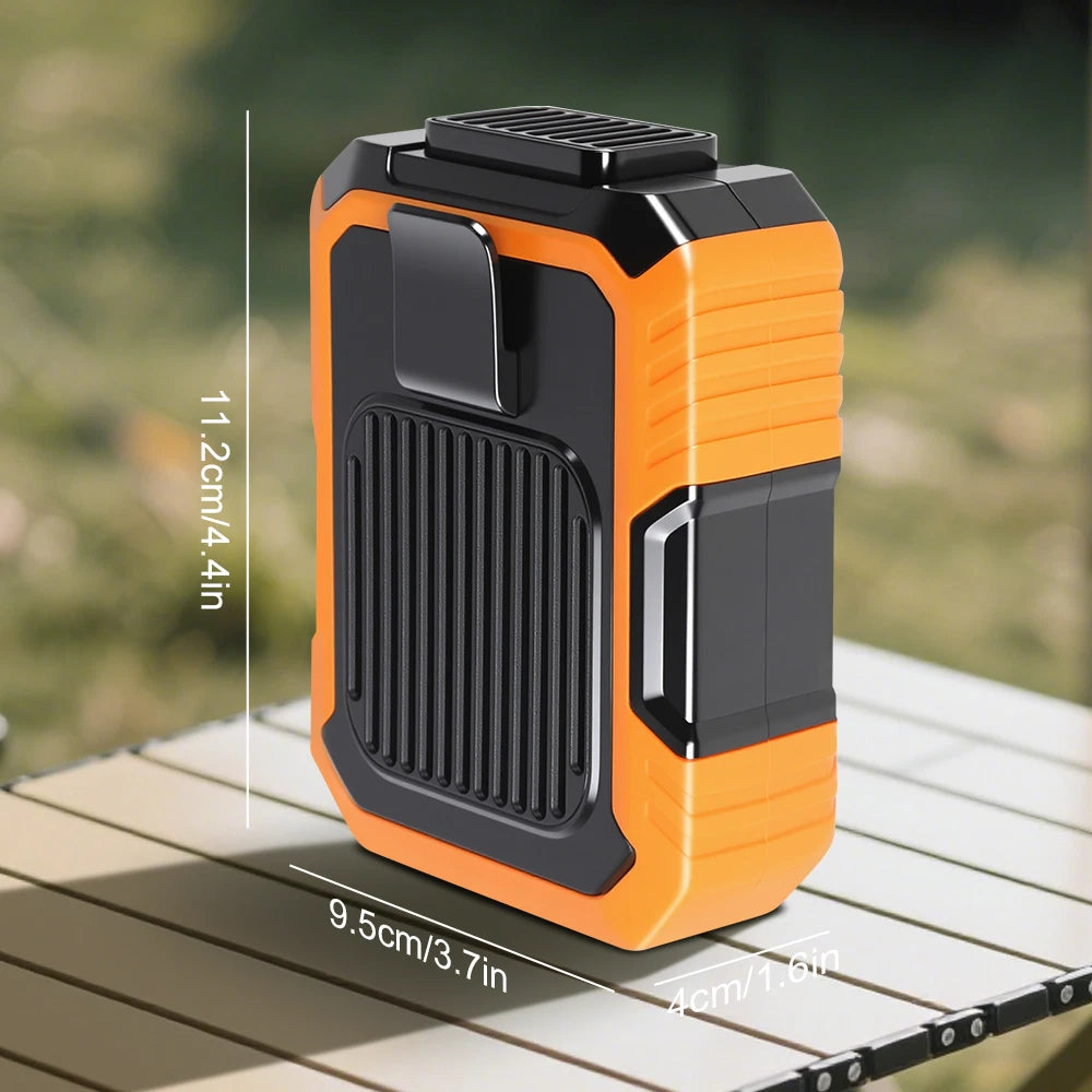 Portable Waist Fan – Hands-Free Clip-On Belt Cooling Fan Aussie Vital Supplies