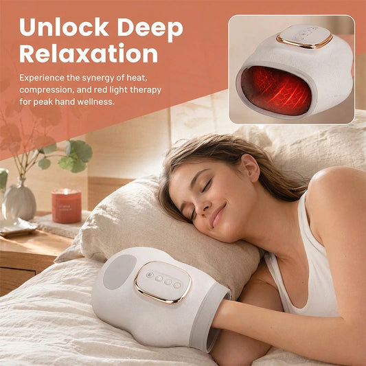 Electric Hand & Wrist Massager with Heat & Air Compression