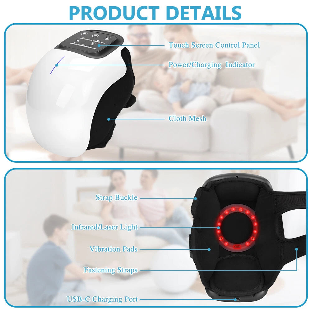 Smart Heated Compression Knee Massager Aussie Vital Supplies