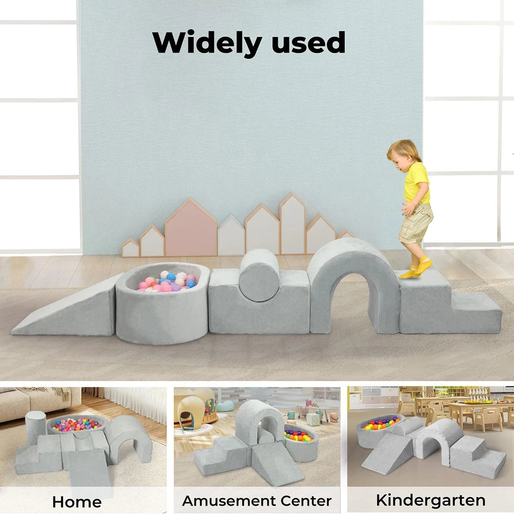Soft Play Foam Blocks Set – Indoor Climbing & Learning Toy