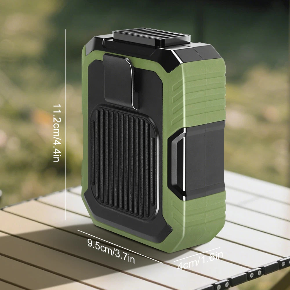 Portable Waist Fan – Hands-Free Clip-On Belt Cooling Fan Aussie Vital Supplies