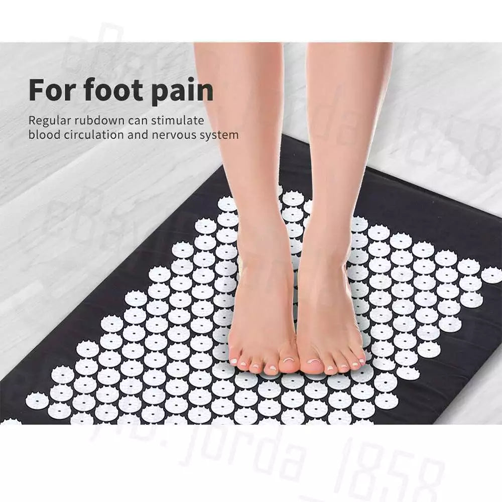 Acupuncture Massage Mat & Pillow Set – Stress & Pain Relief Aussie Vital Supplies