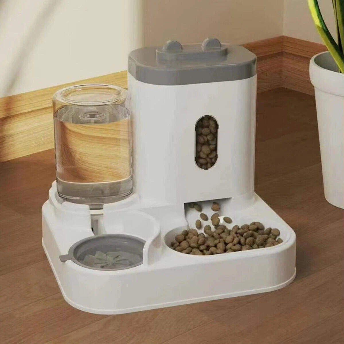 2-in-1 Dog & Cat Feeder Station