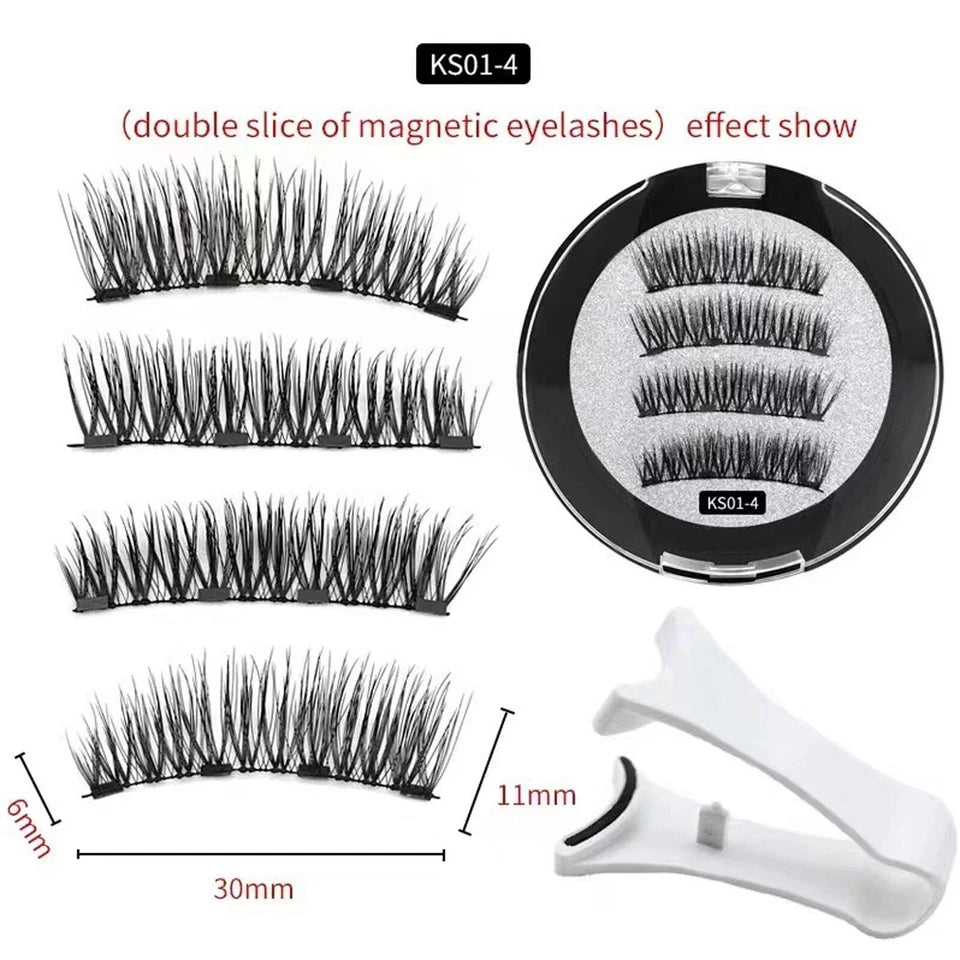 Lumentes Magnetic Eyelashes – Glue-Free, Natural & Reusable Lashes Aussie Vital Supplies