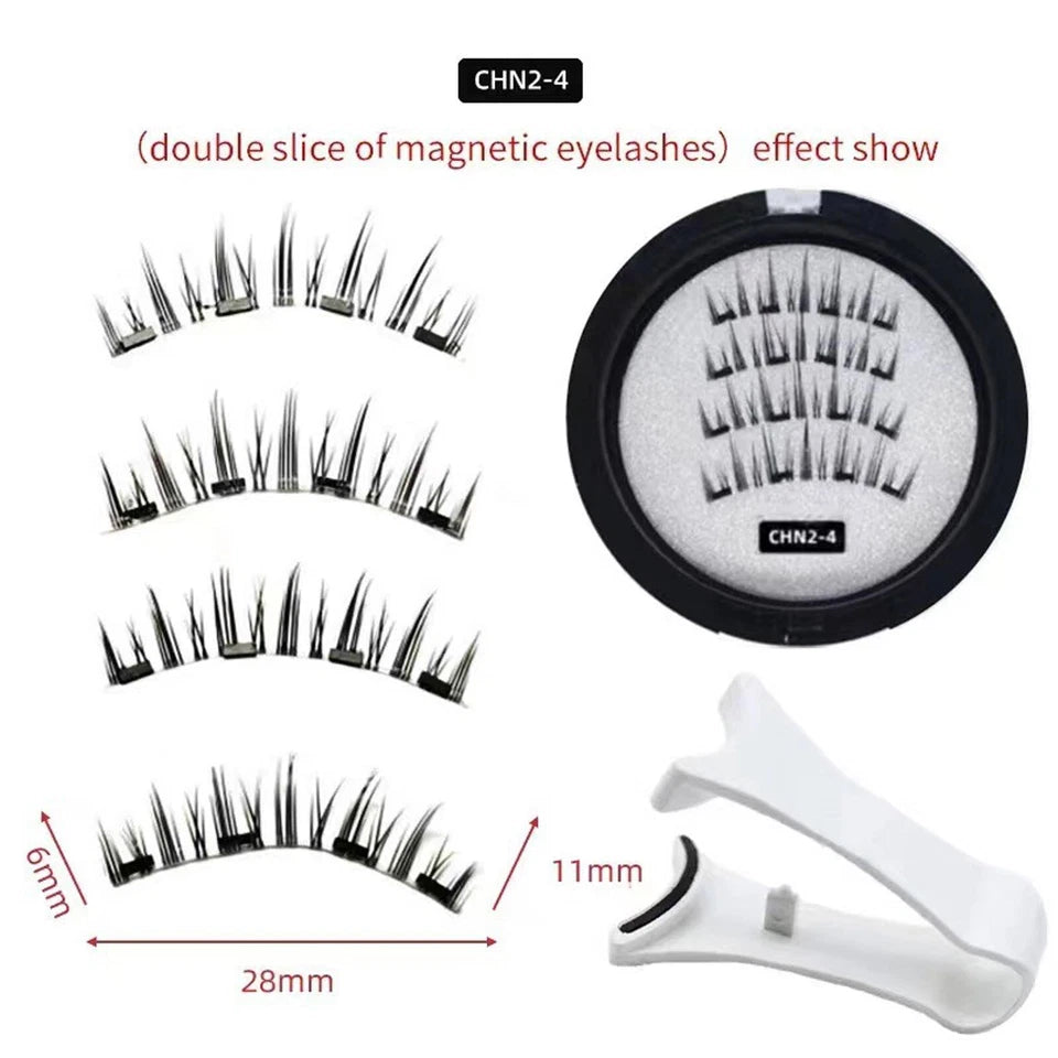 Lumentes Magnetic Eyelashes – Glue-Free, Natural & Reusable Lashes Aussie Vital Supplies