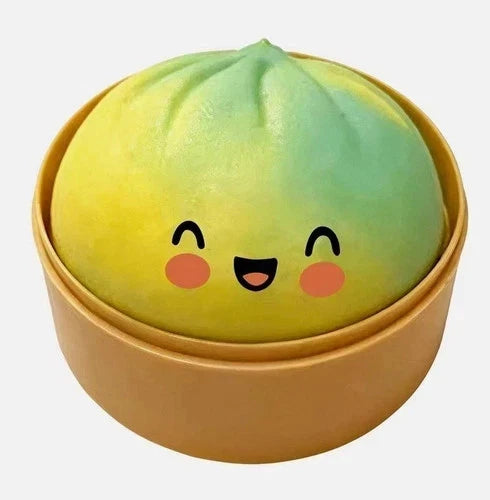 Mystery Squishy Bun Dumpling - RARE GLITTER Limited Edition!
