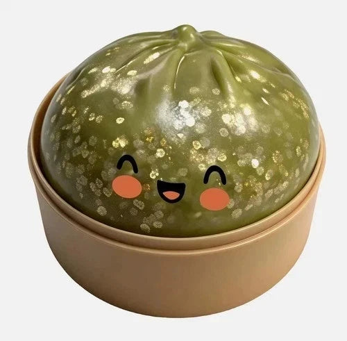 Mystery Squishy Bun Dumpling - RARE GLITTER Limited Edition!