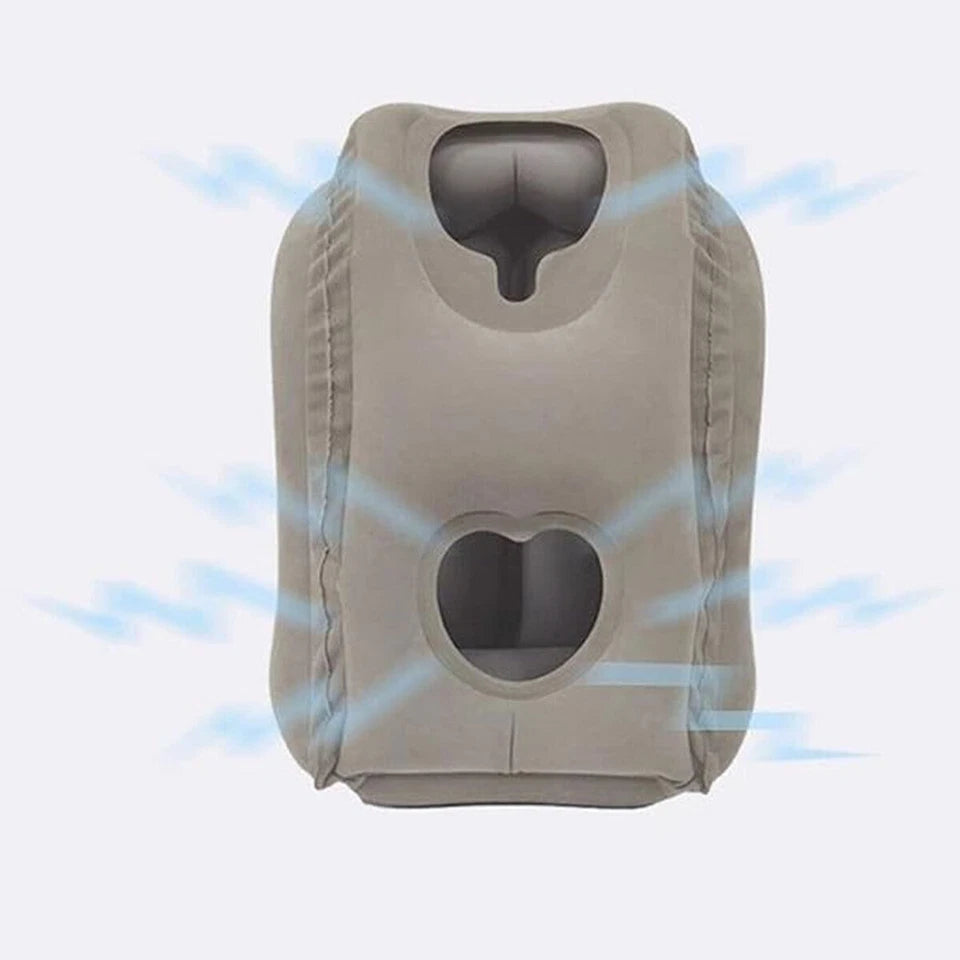 Inflatable Travel Pillow – Portable Neck & Body Support Cushion Aussie Vital Supplies