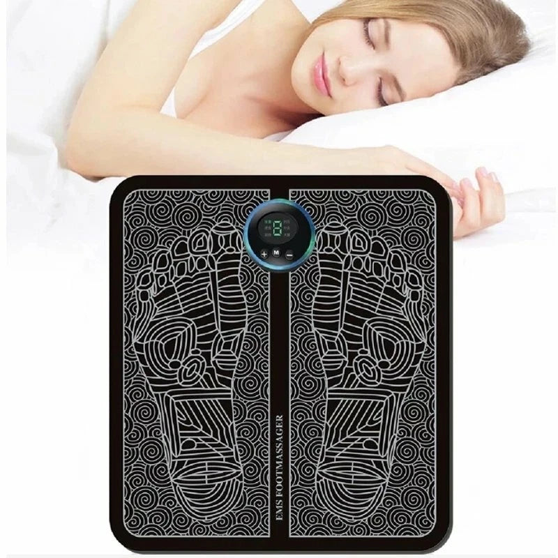 EMS Foot Massager Pad – Electric Muscle Stimulator for Foot & Leg Relaxation
