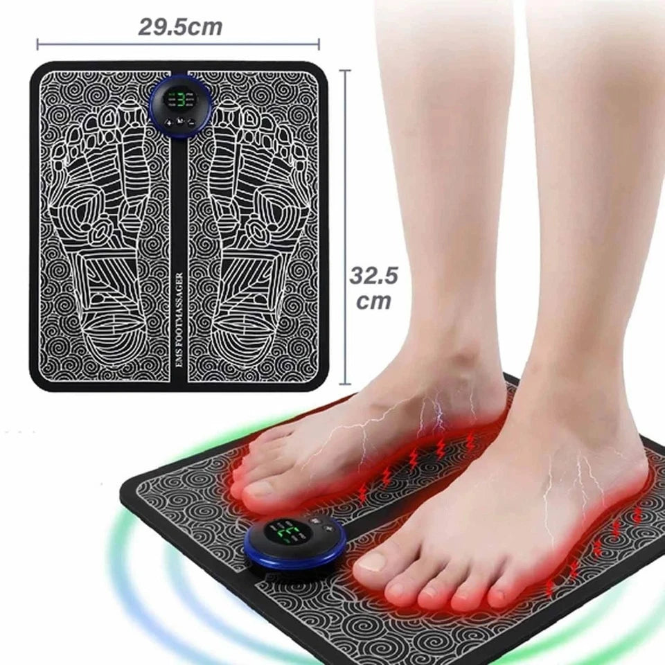 EMS Foot Massager Pad – Electric Muscle Stimulator for Foot & Leg Relaxation