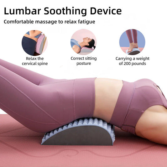 Lumbar Stretcher/ Back Stretcher for Pain Relief - Now 50%OFF