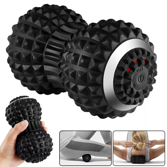 Silicone Vibrating Massage Roller – Muscle Recovery & Pain Relief